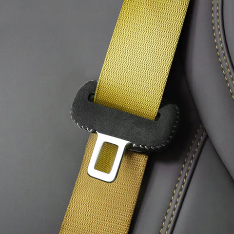 Seat Belt Buckle Cover for Porsche Macan Cayenne Car Interior Accessory LINGLUYANG