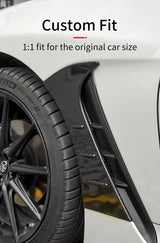 Carbon Fiber Fender Trim for Toyota GR86 Car Interior Accessory OEM