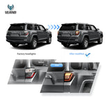 LED Tail Lights with Welcome Animation for 4Runner 10-23 Car Interior Accessory Vland