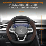 Matte Carbon Fiber Wheel Cover for VW Golf
