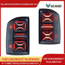 Silverado Sierra LED III Tail Lights Red Turn 07-13