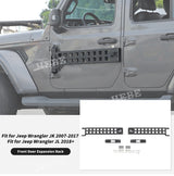 Front Door Rack Expansion for Jeep Wrangler JK JL Car Interior Accessory HEBE