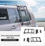 Rear Door Ladder Shelf for Mitsubishi Pajero 2007-2021 Car Interior Accessory HEBE