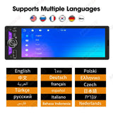 6.5 Inch 1 Din Android Auto Head Unit Universal
