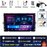 Android 15 QLED Multimedia Stereo for VW Polo VI Jetta MK7