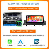 10.25-Inch Linux Multimedia Screen for BMW X3 X4 F25 F26