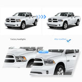 LED Headlights Projector DRL for Dodge Ram 09-18 Car Interior Accessory Vland
