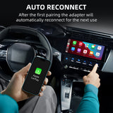 Wireless 2-in-1 CarPlay Android Auto Adapter AI Smart Box