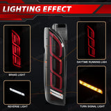Smoked LED Tail Lights for Toyota Hiace 2005-2018