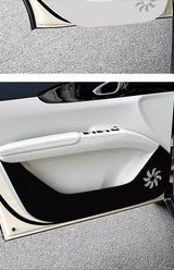 For Geely Xingyuan eMAS 5 EX2 24-26 Car Door Anti-Kick Lether Pads Front Rear Door Scratch-resistant Sticker Car Accessories