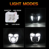 Newest Motorcycle Supermoto Motorcycle Headlamp Headlights For KTM EXC EXCF SXF SX XC XCW XC Dual sport motorcycles dirt bike