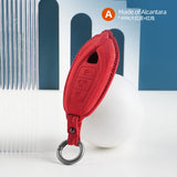 For Lamborghini Urus Huracan Aventador Car Key Cover Luxury Italy Suede Car Key Protection Shell