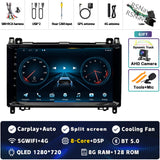 Android 15 QLED Multimedia Stereo for Mercedes-Benz 2004–2012