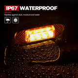 LED Grille Clearance Light Smoked Lens for Ford Bronco LED Ambient Light iJDM