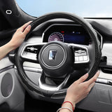 Steering Wheel Cover Carbon Fiber Snap-On for GWM Tank Car Interior Accessory Hocasen