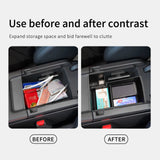 BYD Seal U Sealion 6 Song Plus DM-i 2025 Center Console Armrest Storage Box Car Tray Accessories Tidying Black Car Interior A