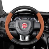 Suede Carbon Fiber Wheel Cover for Fiat
