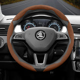 Anti-Slip Segmented Steering Wheel Cover for Skoda Cars