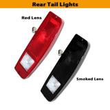 LED Taillight Assembly Red Lens for Ford F100 Bronco Car Interior Accessory iJDM