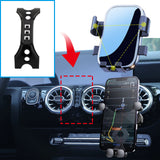 Smart Wireless Charging Phone Holder for Mercedes Benz A Class Car Phone Holder CATUSIKI