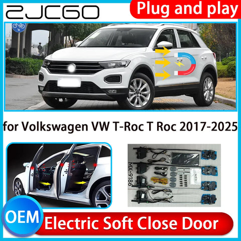 Electric Soft Close Door Kit for Volkswagen T-Roc 2017–2025 Car Interior Accessory ZJCGO Default Title