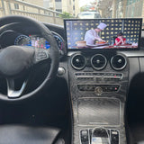 15.8 Inch Android 14 CarPlay Display for Mercedes C Class 2015-2019 Android Head Unit Aotsr