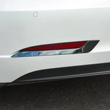 Rear Fog Light Trim Stainless Steel for Tesla Model 3 Car Interior Accessory GMUNI