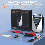 1500A Peak Car Battery Starter Kit with Air Compressor