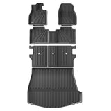 Subaru Solterra Toyota BZ4X 2023-2025 Waterproof Car Floor Mats for TPE Cargo Liner