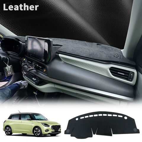 Custom Fit Dashboard Mat Sun Protection for Suzuki Swift Dashboard Mat CATUSIKI