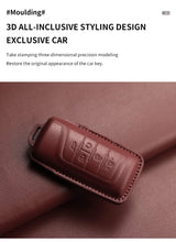 Leather Car Key Case Cover For GAC Trumpchi GA6 SGS7 GA4 GS5 GS3 GS4 GM8 GA3 Legend GS8 Empow J14 J15 J16 J11 J12 J13 Keychain