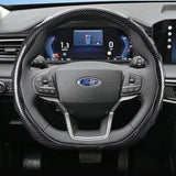 Ford Carbon Fiber Snap-On Steering Wheel Cover