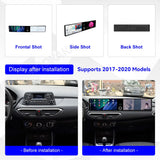 24.6" Dual Screen Android Head Unit for Hyundai Elantra 2017–2020