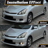 Halogen Fog Lamps with DRL for Toyota Wish 2004-2005 Fog Light Assembly MAGIC COLORM