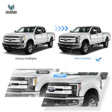 LED Projector Headlights for Ford F-250 Super Duty Car Interior Accessory VLAND