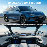 For BYD Seal 6 DM-i Touring 2025 2026 Car Cabin Anti Blocking Cover Hood Drain Outlet Modification Protection Accessories Car