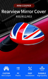 Exterior Mirror Cover Caps for Mini Cooper R50-R53 Car Interior Accessory GMUNI