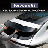 For Xpeng G6 2023-2024 Xiaopeng G6 Car Tail Wing Upgrade Sports Black Samurai Car Spoilers Car Spoilers OEM