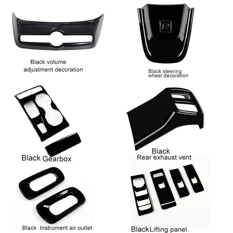 Air Outlet Sequin Sticker for Volvo XC40 C40 Interior Car Interior Accessory LINGLUYANG