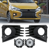 Front Fog Lamp DRL Daytime Running Light for Mirage 2020-21 Car Interior Accessory MAGIC COLORM