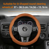 Faux Leather Wheel Cover for VW Golf Passat Jetta