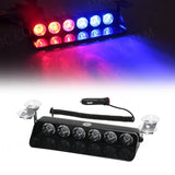 6 LED Emergency Strobe Light for Car Windshield LED Ambient Light MAGIC COLORM