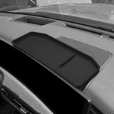 Hyundai Santa Fe 2024 2025 Car Dashboard Storage Box Display Screen Rear Tray Organizer Accessories Tidying Black Dash Access