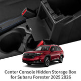 Subaru Forester Armrest Storage Box Center Console Hidden Armrest Tray Organizer Armrest Box Storage smabee