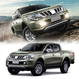 Halogen Fog Light Kit for Mitsubishi Triton 2015-2018 Fog Light Assembly MAGIC COLORM