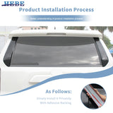 Tailgate Decoration Panel ABS for Toyota 4Runner 2010-2023 Car Interior Accessory HEBE