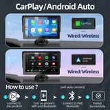CarPlay Adapter 7 Inch Wireless for Universal Vehicles CarPlay Adapter OEM