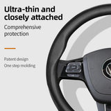 Faux Leather Wheel Cover for VW Golf Passat Jetta Car Interior Accessory Hocasen