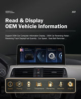 10.25-inch Android Multimedia Display for BMW 3/4 Series 2013–2020