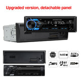 1Din Bluetooth Car Radio MP3 Player Dual Mic USB